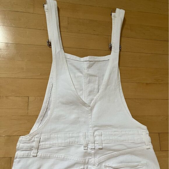 McGuire Uma Denim Skirtall in Optic White XS - Picture 6 of 13